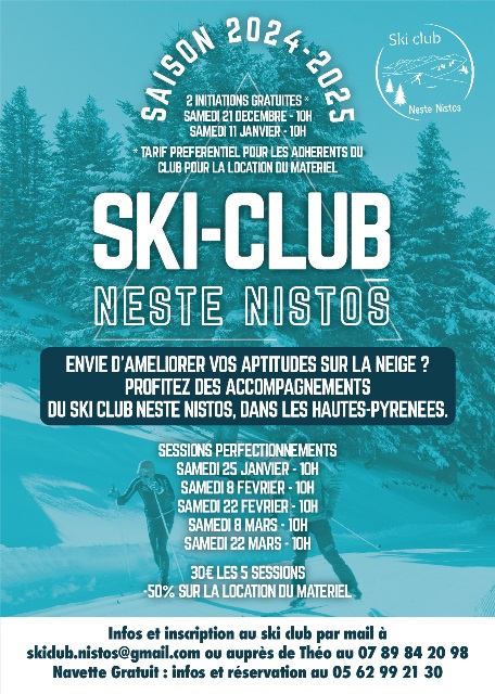 Ski club Neste Nistos 2024/2025